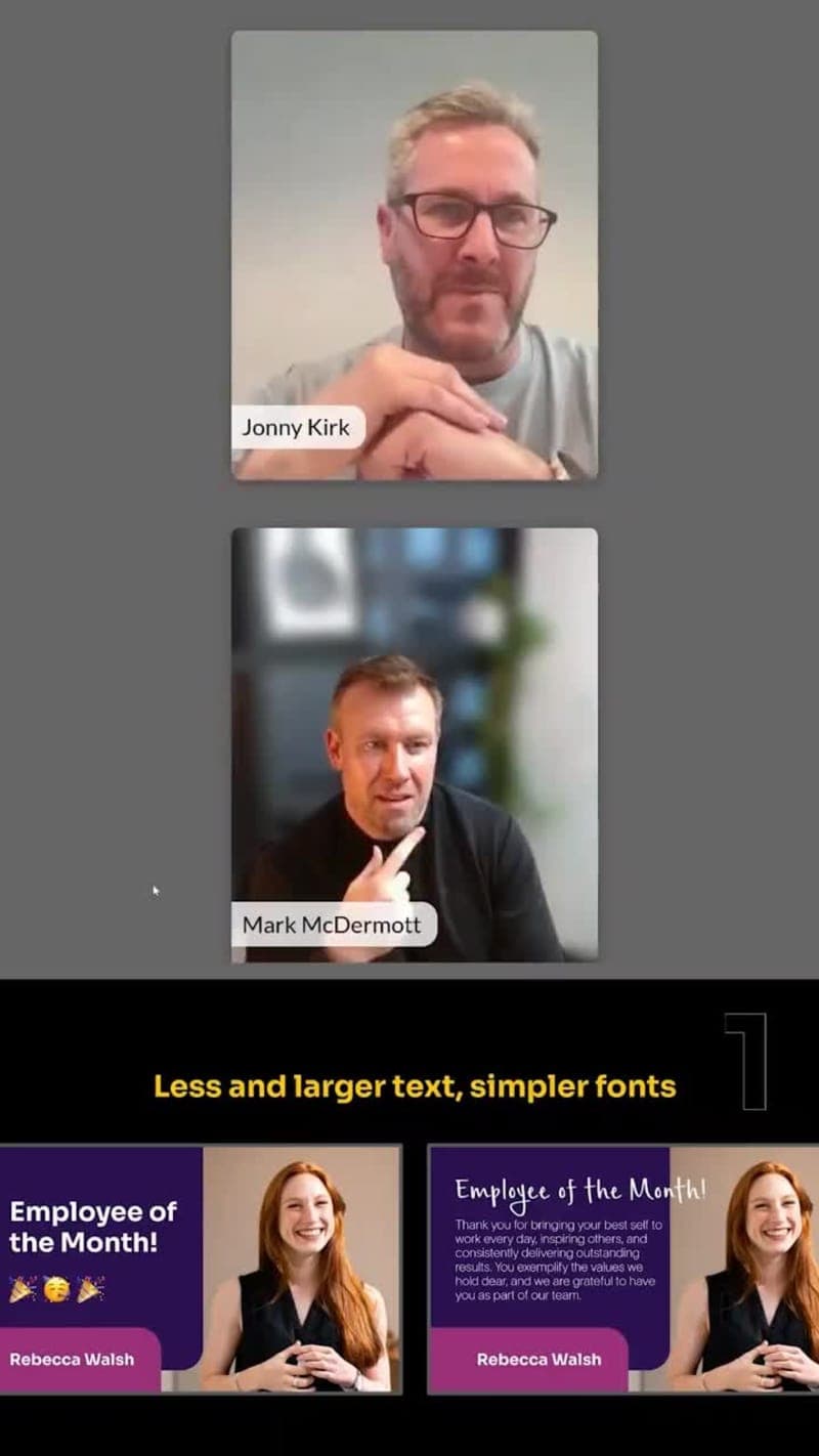 The Power of Minimalist Recognition at Work