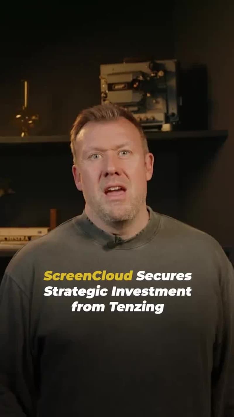 ScreenCloud Secures Major Investment from Tenzing