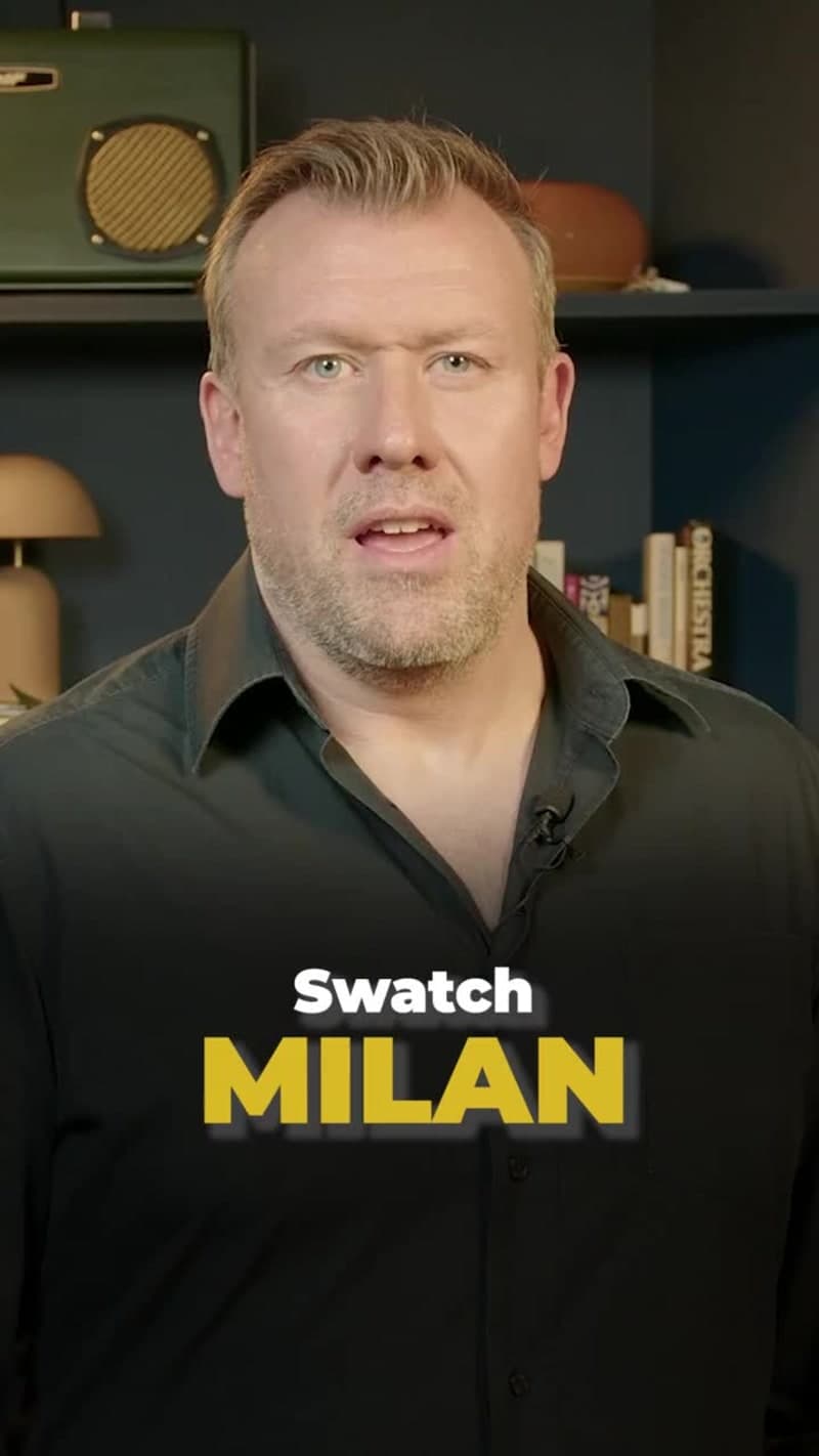 Innovative Digital Signage at Swatch Milan Store