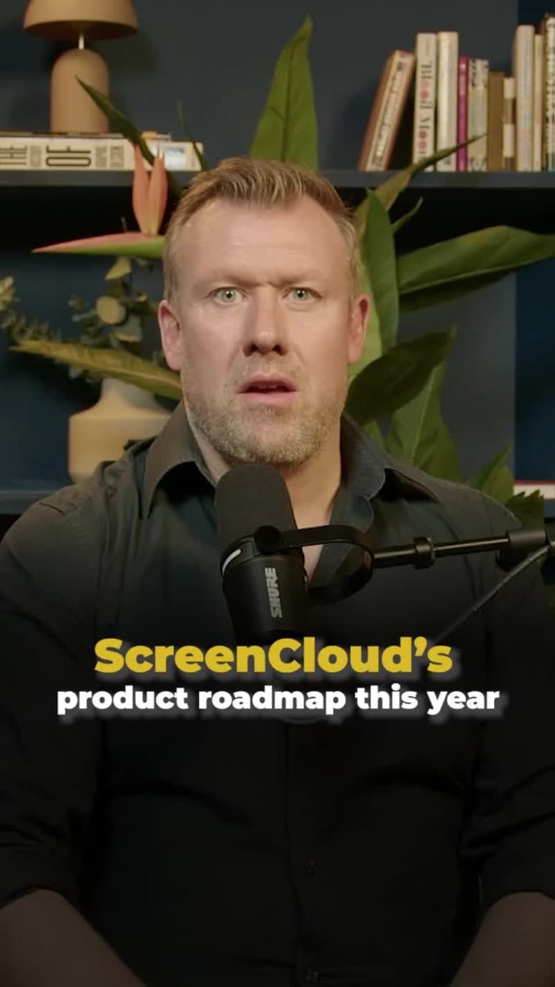 Exciting 2025 ScreenCloud Product Roadmap Unveiled