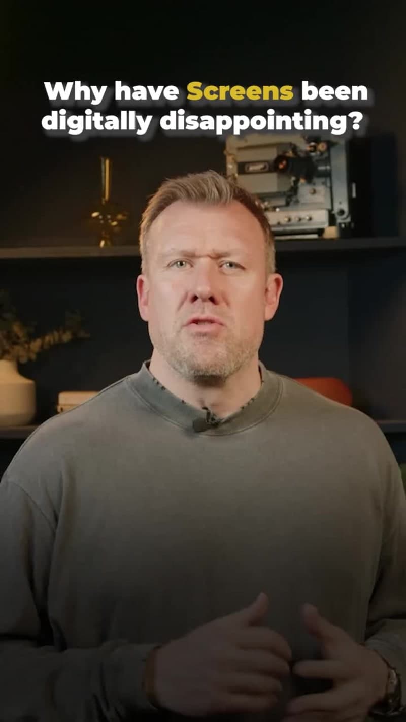 Transforming Digital Screens: From Disappointment to Delight