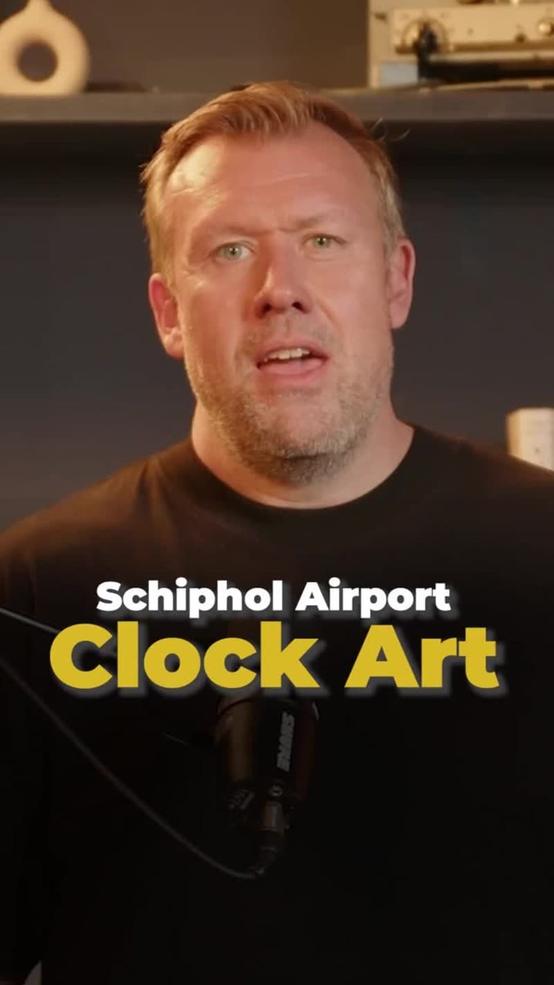 Innovative Art and Technology Fusion at Schiphol Airport